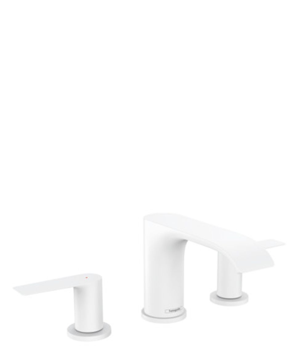 https://raleo.de:443/files/img/11eeea4236c5ae1092906bba4399b90c/size_l/Hansgrohe-HG-3-Loch-Waschtischarmatur-95-Vivenis-m-Zugstangen-Ablaufgarnitur-mattweiss-75033700 gallery number 1